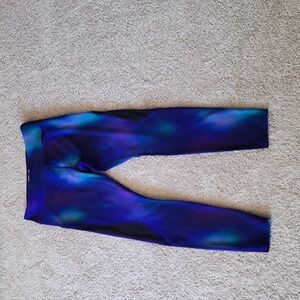 Galaxy print leggings